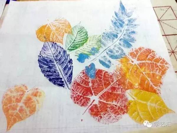 拓印重彩画,这个教程有点diao