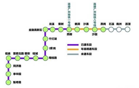 广州地铁燕岗至沥滘段完成64%