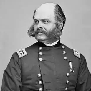 伯恩赛德是美国南北战争中的一位联邦将军,"连鬓胡"一词来源于他所蓄