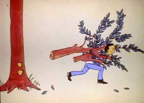 男孩和苹果树,很多人看哭了!