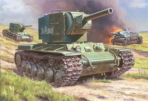 这很苏联,1辆重坦阻挡了德国装甲师2天