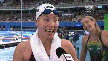 傅园慧新表情包!徐嘉余帅哭!