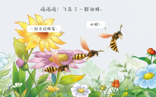 一只勤劳的小菊花带你走进a菊花的大象王国兄弟二人藏在蜜蜂蜜蜂图片