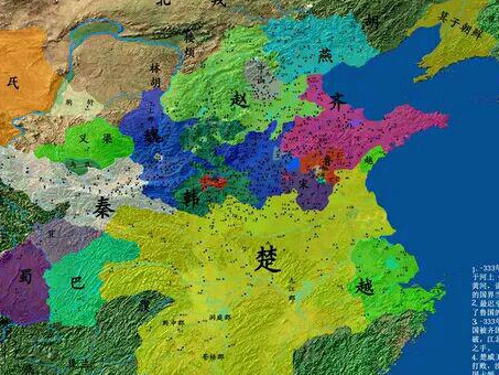 战国七雄兵力人口领土_战国七雄地图(2)