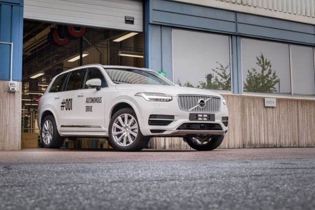 沃尔沃首辆自动驾驶xc90下线,明年正式对外展示l4级成果