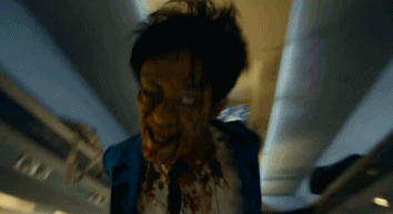 《僵尸世界大战》的丧尸,速度惊人,听觉灵敏,一片死寂时,自动进入