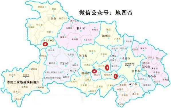 湖北省有4个省直辖县,其中一个
