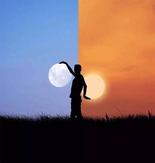 两支箭月亮太阳是什么成语_太阳和月亮图片