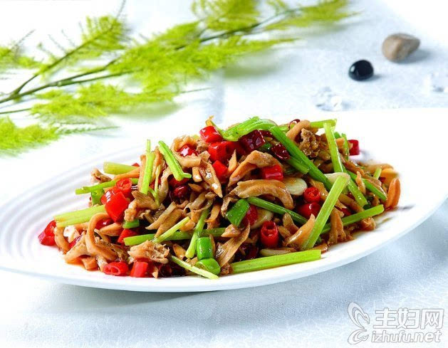 爆炒河蚌怎么做好吃