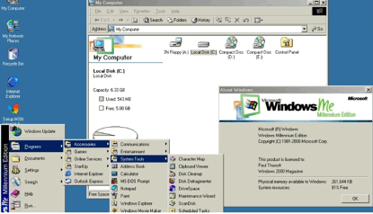 一图看懂微软windows系统发展历程