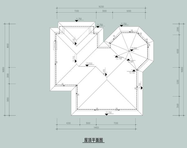 免费图纸|钻石落地窗,23x27米别墅全套图纸分享!