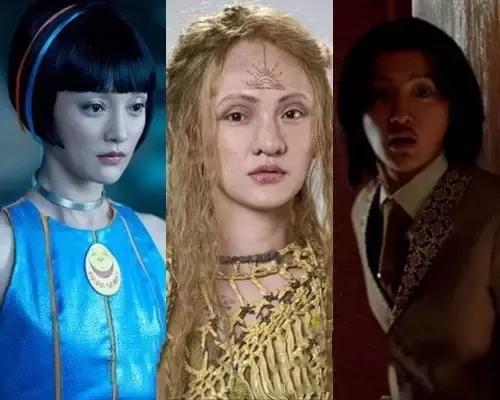 电影《云图》里面,周迅一人饰演三角色▲ 有她出演的电影,电视剧
