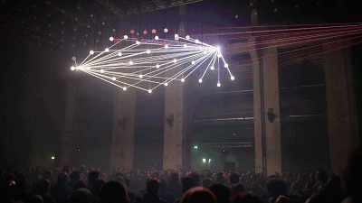 里昂灯光节 震撼立体光雕秀你可能没见过