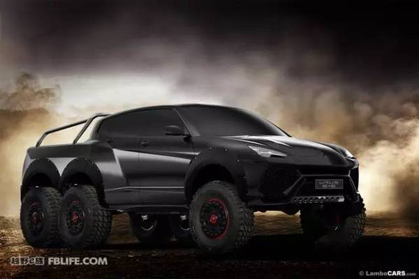 兰博基尼曝光urus 6x6皮卡