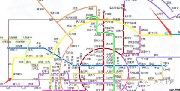 起止站:港务区—北客站—咸阳 站点走向:与旧版规划不同的是,地铁13图片