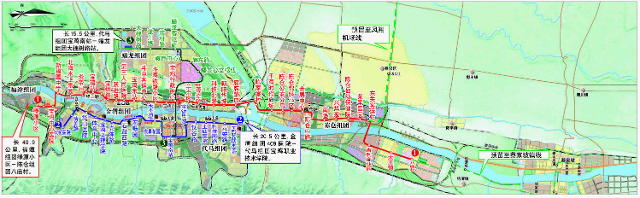 宝鸡城轨线路站点出来了 看下有没有经过你家!(组图)