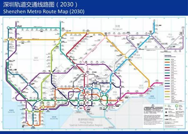 深圳将有8个火车站,国际航线达到48条,地铁密度直逼日本东京!