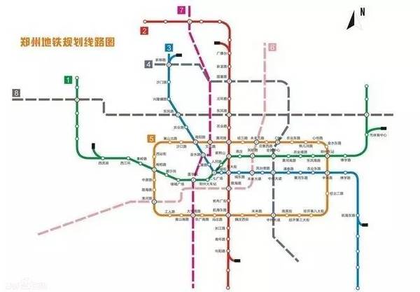 郑州地铁一号线都经过那些站点 郑州地铁交通