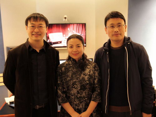 栾凯(左)、张也(中)、李劲(右)