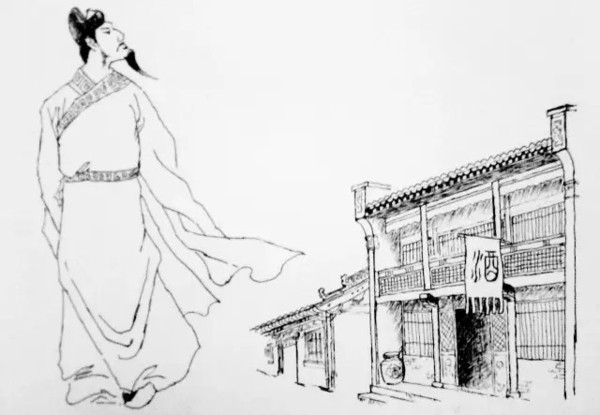 长安故事:李白在长安恃才傲物放浪不羁诗酒生活