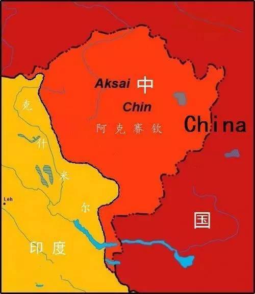 中控克什米尔人口_中国地图鸡尾巴下方红线是什么地区,有什么意义