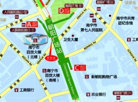 南宁地铁游玩攻略,南宁地铁游玩攻略图