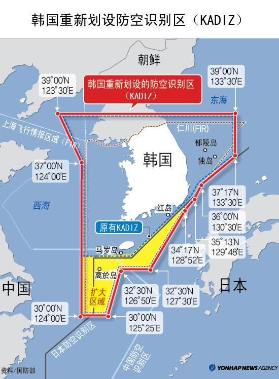 苏岩礁距离韩国最南端马罗岛149公里,距离中国附近海域247公里,该海域