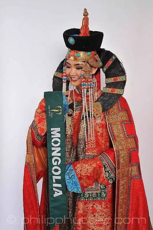 蒙古国十大美女,别样风情!