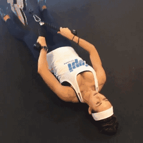 女人撸铁的瞬间,真是美翻了!