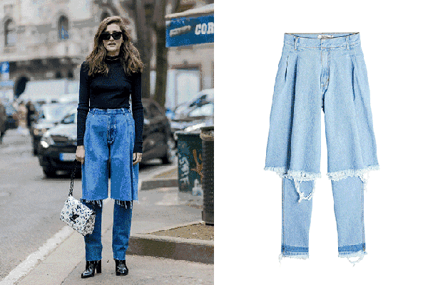 潮? 牛仔裤又出新穿法!将是一股前所未见的牛仔潮流