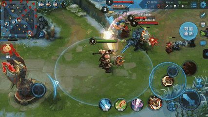 王者荣耀60fps.gif 再来看看在画面更具3d效果的nba2k16中的表现