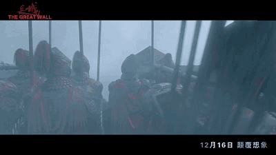 《长城》中,熊,虎,鹰,鹿,鹤军所代表的步兵,骑兵,工程兵,空战部队等