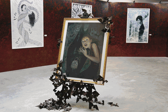 伊藤润二全球个展首登魔都,日本殿堂级恐怖漫画大师,12岁以下勿入!