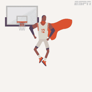 当年espn制作nba球星漫画?库里詹姆斯的最有意思