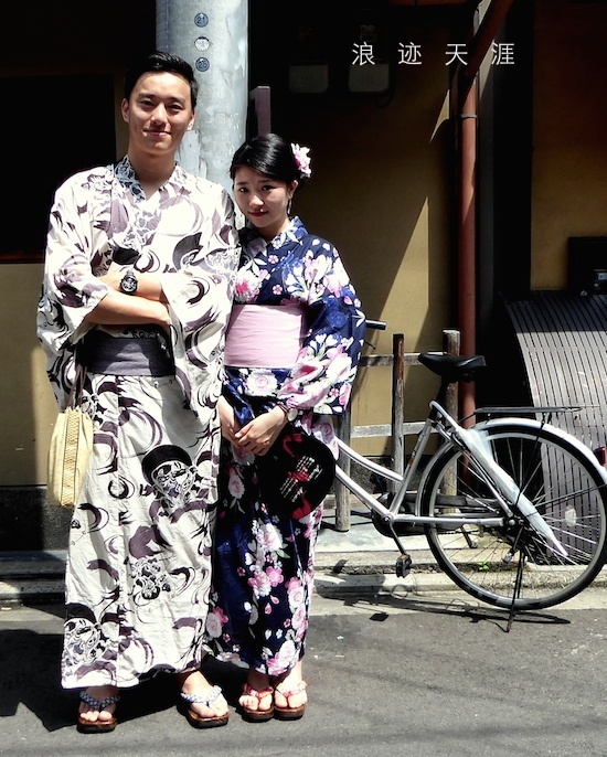 京都花见小路美女多