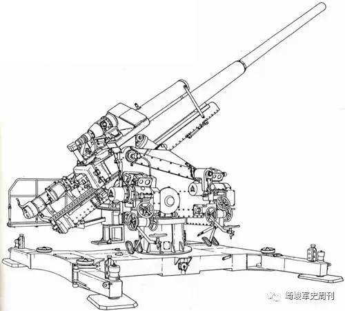 擎天重剑:二战德国flak 40型128毫米重型高射炮小史