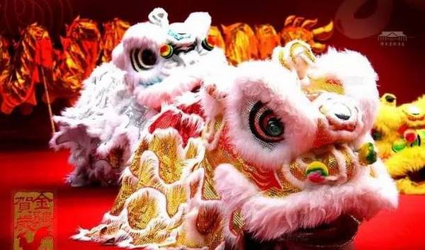 醒狮拜年贺岁迎新春
