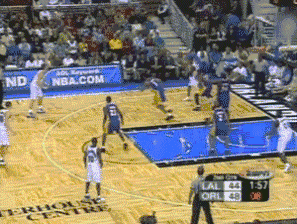 no6,复仇麦迪 麦迪低位一个假转身后仰跳投 晃开了科比!