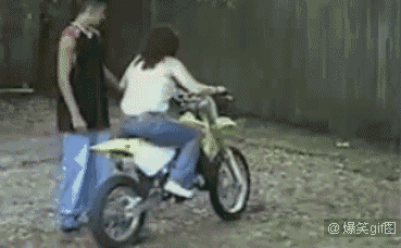 摩托车有时候真的很难驾驭