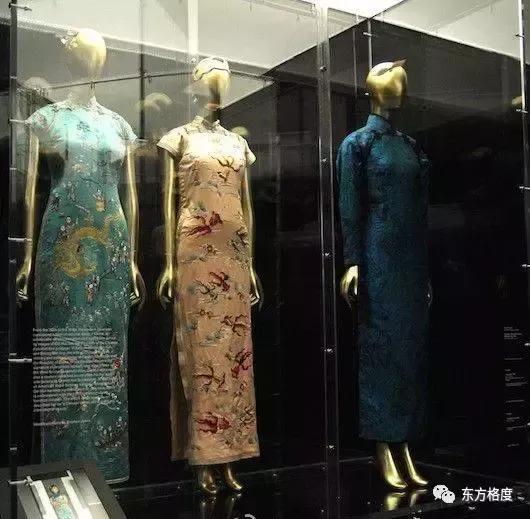 博物馆"2015服饰学会大展"上"镜花水月"主题展览中展出的"黄蕙兰"旗袍