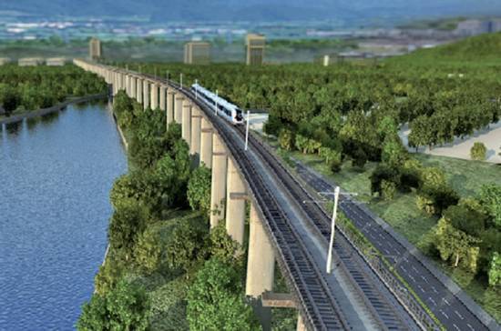 交通项目 杭温高铁项目是一条城际和路网干线兼具的铁路,北端衔接