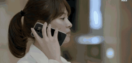 点击播放gif/830k 「最会用道具:宋仲基  宋慧乔」 院长对《太阳的