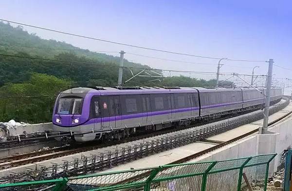南京地铁4号线是南京地铁线网中一条东西走向的线路,标志色为 紫色.