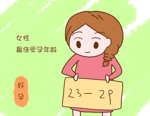 黄金年龄 女性的受孕最佳年龄和男性的有所不同,女性的最佳受孕