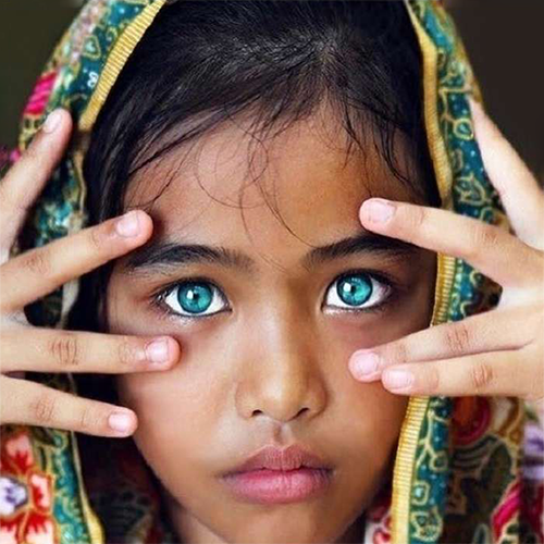 世界最美的13对眼睛 美到让人窒息