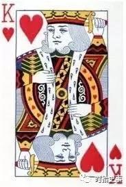 你知道扑克牌上的红桃老k"查理大帝"吗?