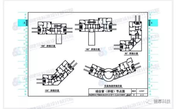 德厚参编国标图集标准图16j607《建筑节能门窗》