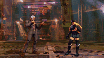 kolin首次登场是在《街头霸王3》中,在与最终boss吉尔对战开场时,有