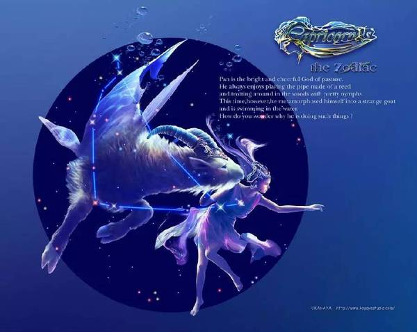 土星(象征狂热与力量) 守护神:农神萨图恩 诞生石:孔雀石 摩羯座是