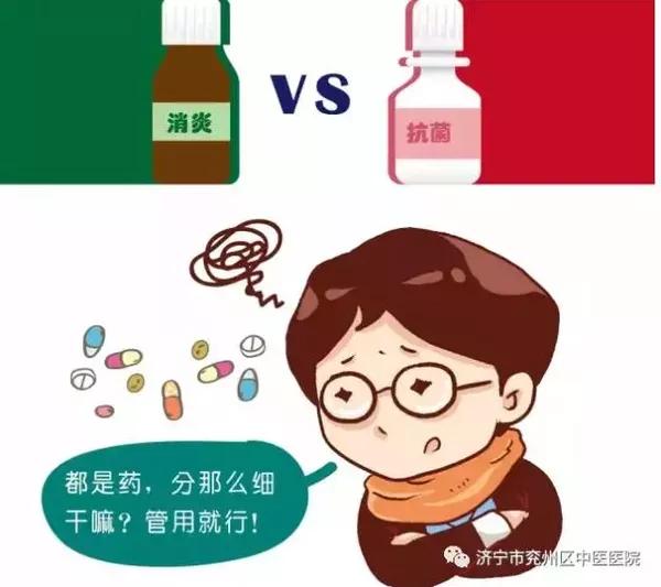 消炎和抗菌是一回事吗?